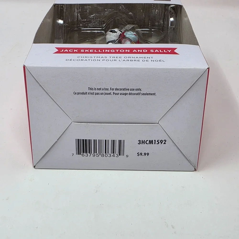 Hallmark Disney Nightmare‎ Before Christmas Jack Skellington Sally Tree Ornament